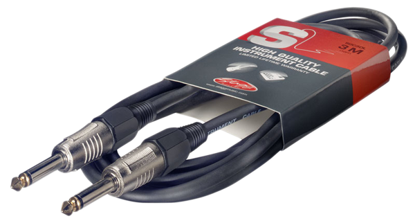 Cable PLUG-PLUG standard 6mm. - 3 mts. STAGG