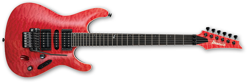 Guitarra Ibanez S-5470Q-WCB Serie Japon S Prestige