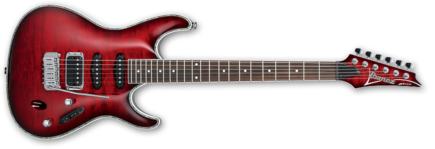 Guitarra Serie SA Ibanez SA-360-QM-SRB