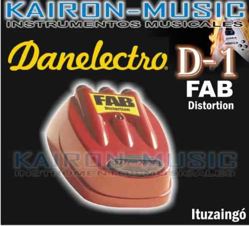 FAB - DISTORTION (ROJO) DANELECTRO