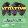 Encordado. Classic - Clear Nylon Treble - Golden Alloy Bass CRITERION