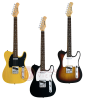 GUITARRA ELECTRICA TIPO TELECASTER 1 MIC STYLE NECK PU + 1 SINGLE COIL Color NEGRO STAGG