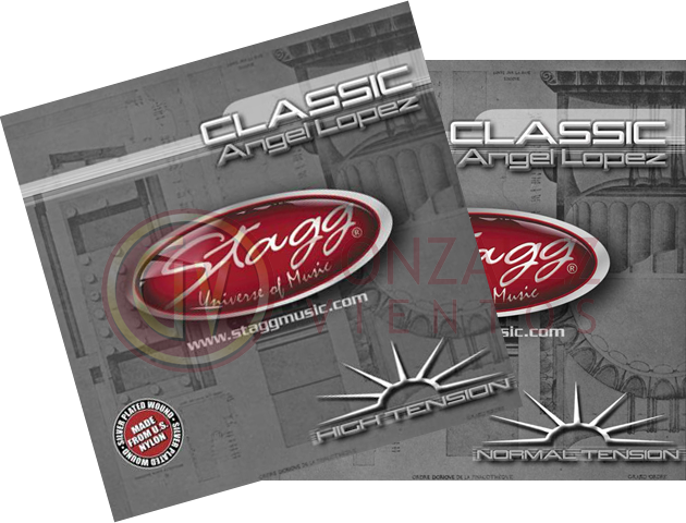 Encordado. Guit. Clasica - silver plated wound - Tension Normal STAGG