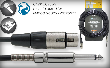 Cable CANON-PLUG PROFESIONAL 6mm. - 10 mts. STAGG