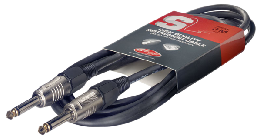 Cable PLUG-PLUG standard 6mm. - 3 mts. STAGG