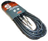 Cable PLUG-PLUG standard 6mm. - 6 mts. STAGG