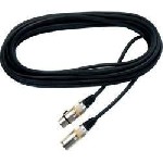 CABLES PARA MICRÓFONO (1m, Negro)