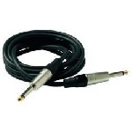 CABLES PARA INSTRUMENTO plug-plug, 3m, Negro