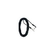 CABLES PARA INSTRUMENTO plug-plug, 6m, 1 angular, Negro