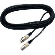 CABLES PARA MICRÓFONO (6m, Negro)
