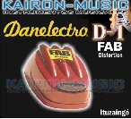 FAB - DISTORTION (ROJO) DANELECTRO