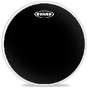 Parche color negro arenado Evans B10ONX2