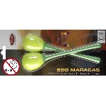 Huevo maraca mango largo Stagg SEG-MLRD