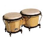 Bongo CP605 Bongoes de Madera Herrajes Negros