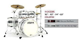 Batería Tama Starclassic Bubinga BU42X7S