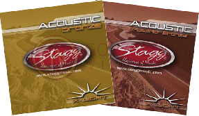 Encordado Guit. Acustica - Bronze - 10-48 STAGG