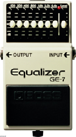 Pedal Boss Ge-7 Equalizer