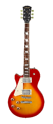 GUITARRA ELECTRICA TIPO LES PAUL ZURDO 2 MIC HUMB. Color SUNBURST STAGG