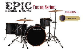 Bateria acustica Ludwig Epic LCEP 25 BX