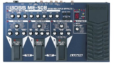 Pedalera Boss Me-50b Multi Efectos Para Bajo