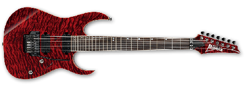 Guitarra 7 cuerdas Ibanez RG-827-QMZ-RDT 