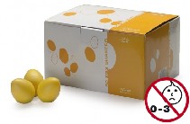 Caramelera huevos ritmicos Stagg EGG-50YWM