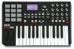 Akai Mpk25 Controlador Midi Usb 