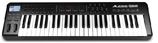 Teclado controlador Alesis QX49