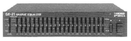 Mixer Roland GE-21 21 Bandgraphic Equalizer