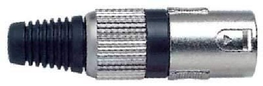 Proel Xlr Conector Ficha Canon Macho