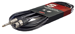 Cable CANON-PLUG standard 6mm. - 10 mts. STAGG