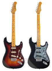 GUITARRA ELECTRICA STRATOCASTER VINTAGE SUNBURST STAGG