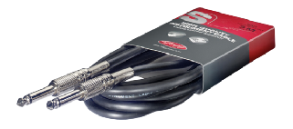 Cable PLUG-PLUG standard 6mm. - 3 mts. STAGG
