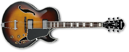 Guitarra electrica Ibanez AK-J85-VSB