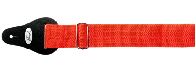 Correa de Soga - Puntera de cuero - Color Rojo STAGG