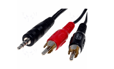 Cable Plug Stereo a 2 Rca