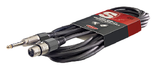 Cable CANON-PLUG standard 6mm. - 6 mts. STAGG